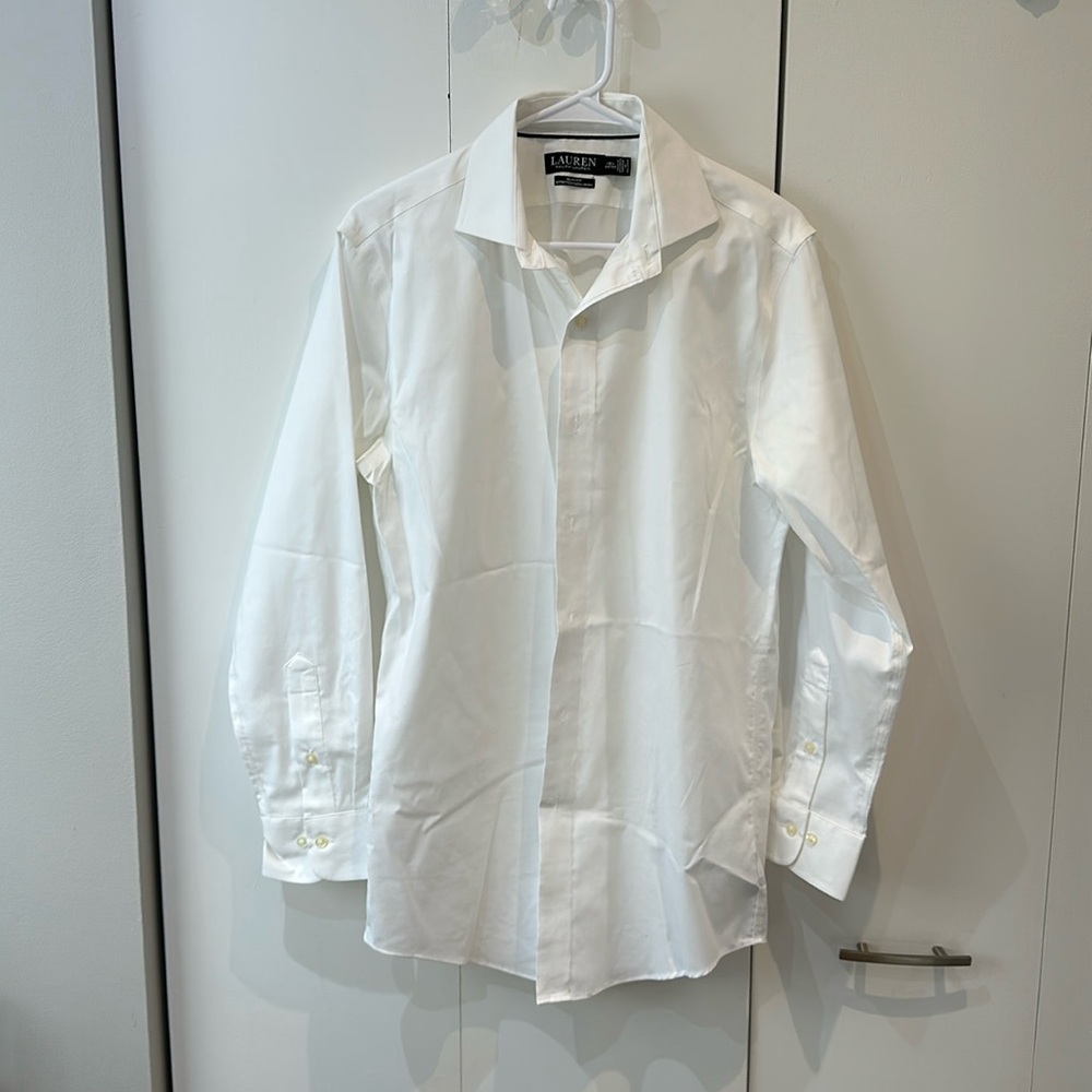Ralph Lauren slim fit white dress shirt